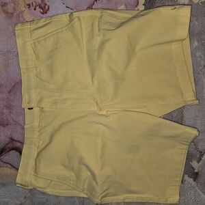 Men's Yellow Chinos. Classic Fit. 9in Inseam. Perfect For Spring And Summer